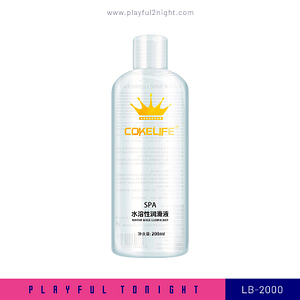 Playful Tonight_LB-2000_Cokelife-Cokelife Water Base Personal Couple Sex Lubricant Gel 200ml