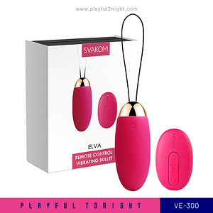 Playful Tonight_VE-300_Svakom-Elva Remote Control Vibrating Bullet