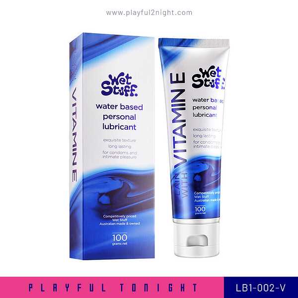 Playful Tonight_LB1-002-V_Wetstuff-Vitamin E Water Base Lubricant 100g