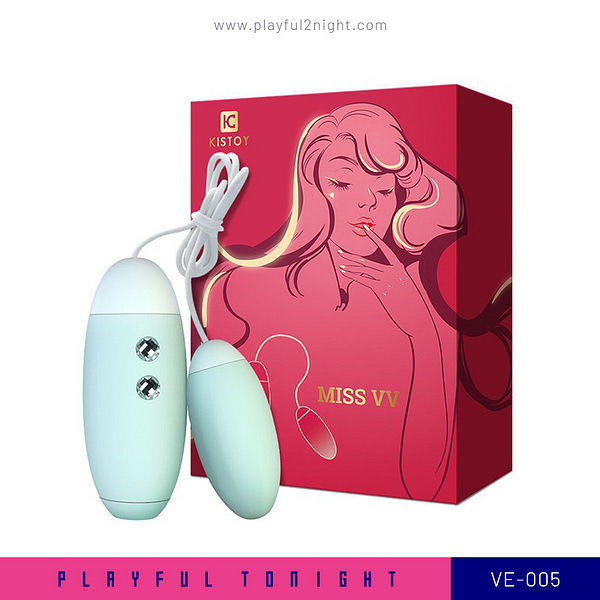 Playful Tonight_VE-005_Kisstoy-Miss VV Clitoral And Egg Massager